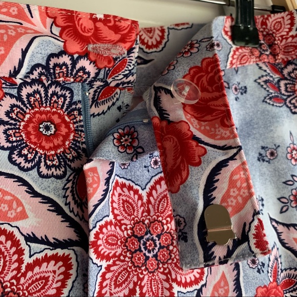 •Alanni By Donny Brook• Floral Cropped Pants - 12 - Picture 5 of 9